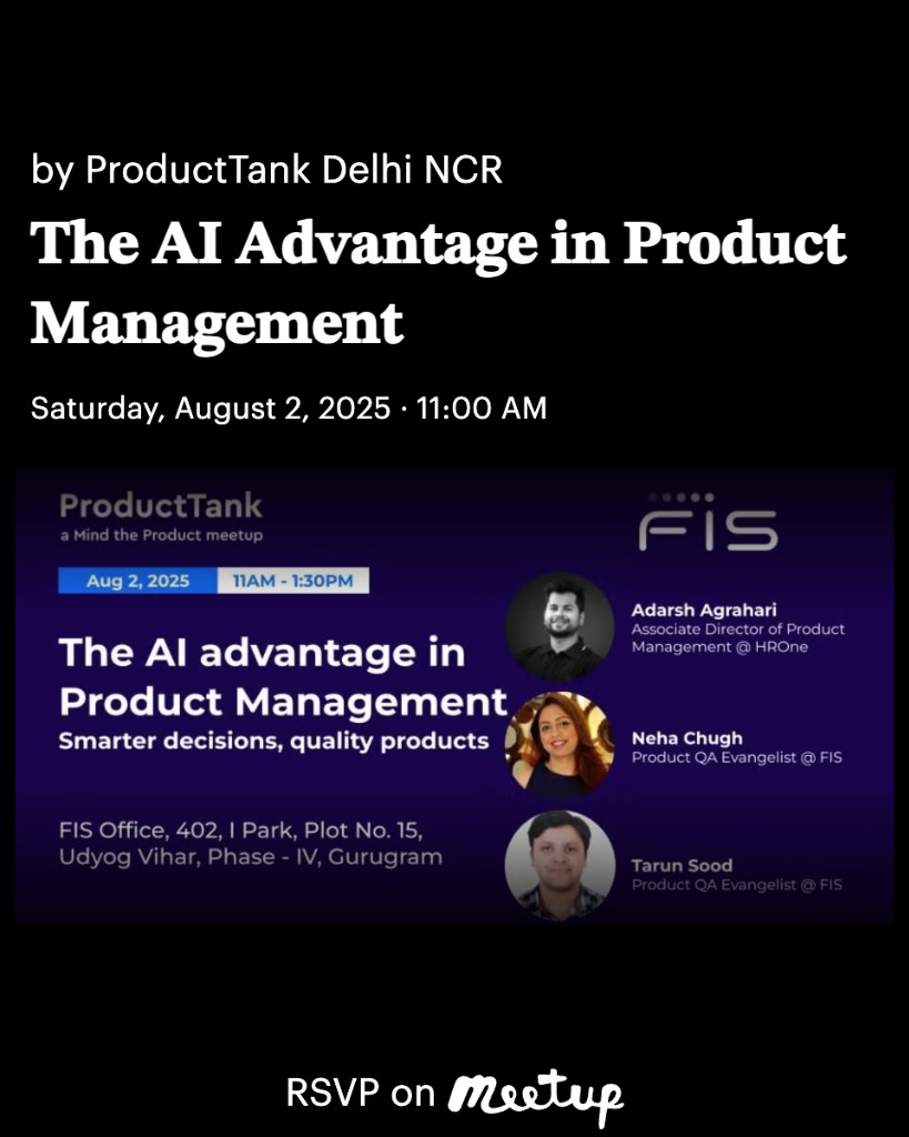 ProductTank Delhi at FIS